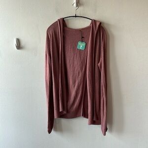 Lululemon Dark Pink Cardigan